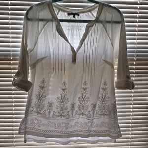 White Blouse size small
